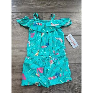 Cat and jack baby girl romper 18 mos